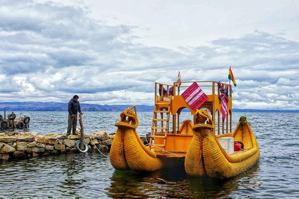 قایق های دریاچه تی تی کاکا