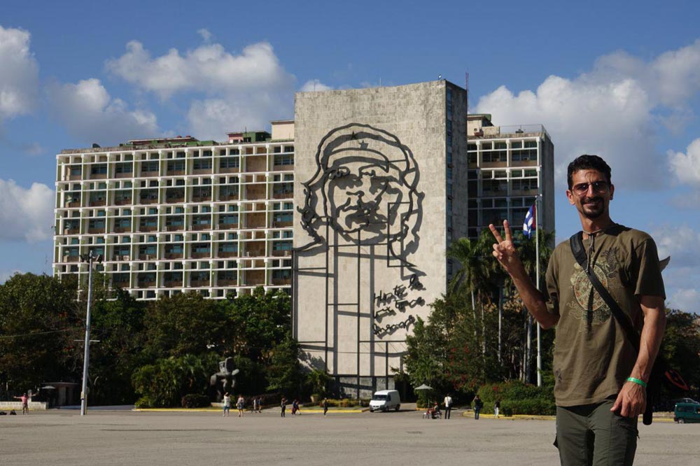 چگوارا در کوبا