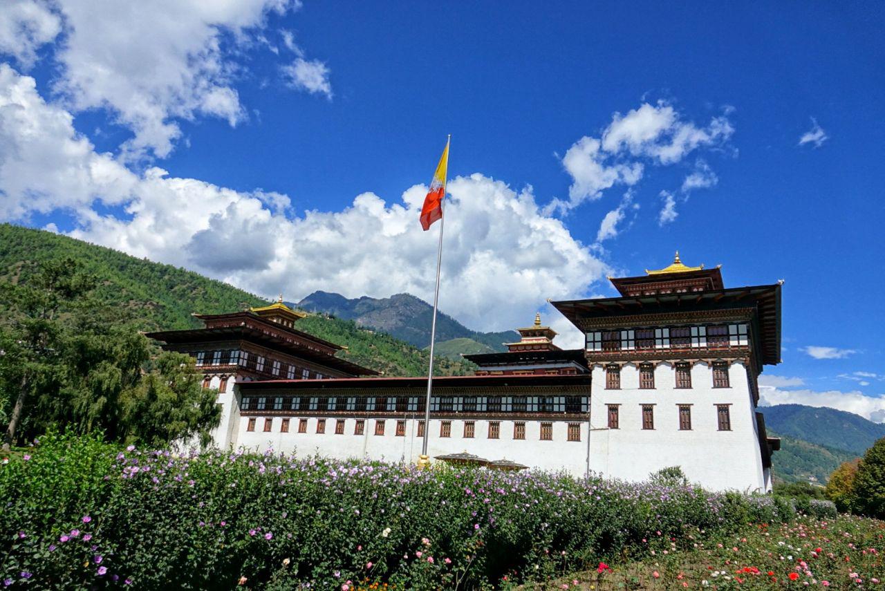 قلعه تیمفو - سفرنامه بوتان